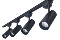 Set Steka Piko 20W 4000K lampă LED pe șină x4 + șină de alimentare 2m - Negru