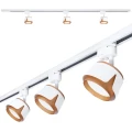 Set Steka XD-IK256W lampă pe șină LED GX53 x3 + șină 1.5m - Alb