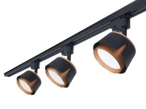 Set Steka XD-IK256B lampă pe șină LED GX53 x3 + șină 1.5m - Negru