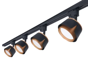 Set Steka XD-IK256B lampă pe șină LED GX53 x4 + șină 2m - Negru
