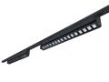 Set Steka Linda 24W 60cm 4000K lampă LED pe șină x2 + șină 2m - Negru