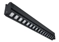 Set Steka Linda 24W 60cm 4000K lampă LED pe șină x2 + șină 2m - Negru