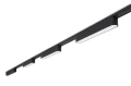 Set Luxo Linea lampă pe șină LED 12W x3 + șină 2m + alimentator – Negru – Alb neutru (4000K)