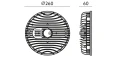 Lampă industrială LED High Bay - UFO 200W IP65 - Alb neutru (4000K) - Samsung Chip 110 Lm/W - 3 ani de garanție - cu posibilitatea de reglare a puterii (1)