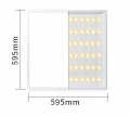Panou LED pentru tavan casetat 60x60 60W - Alb neutru (4500K)