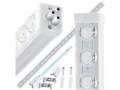 Panou LED aplicat T10 36W 1.2m - Argintiu - Alb neutru (4500K)