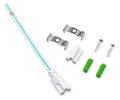 Panou LED aplicat T10 36W 1.2m - Argintiu - Alb neutru (4500K)
