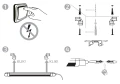 Panou LED Slim aparent IP65 18W 0.6m - Alb neutru (4500K)