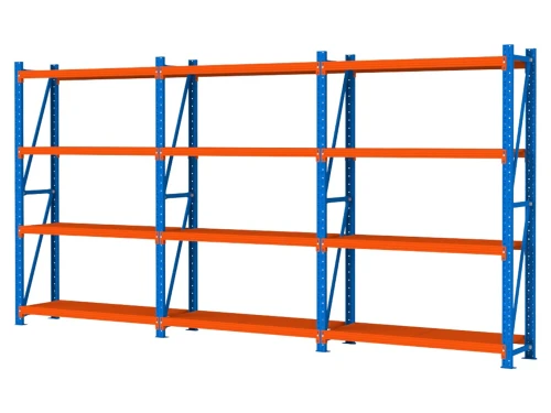 Raft metalic de depozit cu 12 polițe 600x200x60 cm până la 200 kg