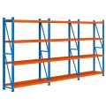 Raft metalic de depozit cu 12 polițe 600x200x60 cm până la 200 kg