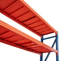 Raft metalic de depozit cu 16 polițe 800x200x60 cm până la 200 kg