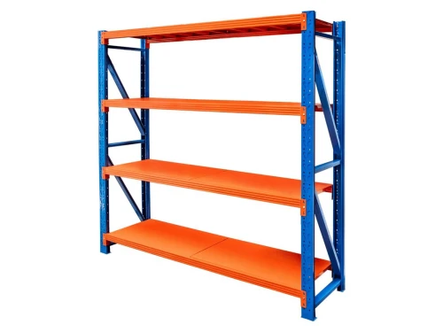 Raft metalic de depozit cu 4 polițe 200x200x60 cm până la 200 kg