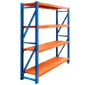 Raft metalic de depozit cu 4 polițe 200x200x60 cm până la 200 kg
