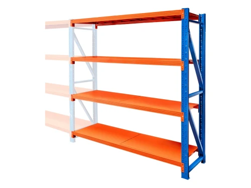 Modul de extensie pentru raft de depozit cu 4 polițe 200x192.5x60 cm până la 200 kg