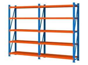 Raft metalic de depozit cu 10 polițe 400x200x60 cm până la 200 kg