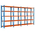 Raft metalic de depozit cu 20 polițe 800x200x60 cm până la 200 kg