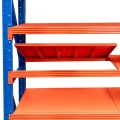 Raft metalic de depozit cu 20 polițe 800x200x60 cm până la 200 kg