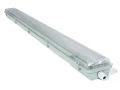 Set: 1x Corp de iluminat etanș 2x120cm + 2x Tub LED T8 High Lumen 18W - Alb neutru (4500K) - 150 Lm/W