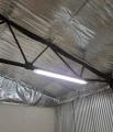 Set: 1x Corp de iluminat etanș 2x120cm + 2x Tub LED T8 High Lumen 18W - Alb rece (6000K) - 150 Lm/W