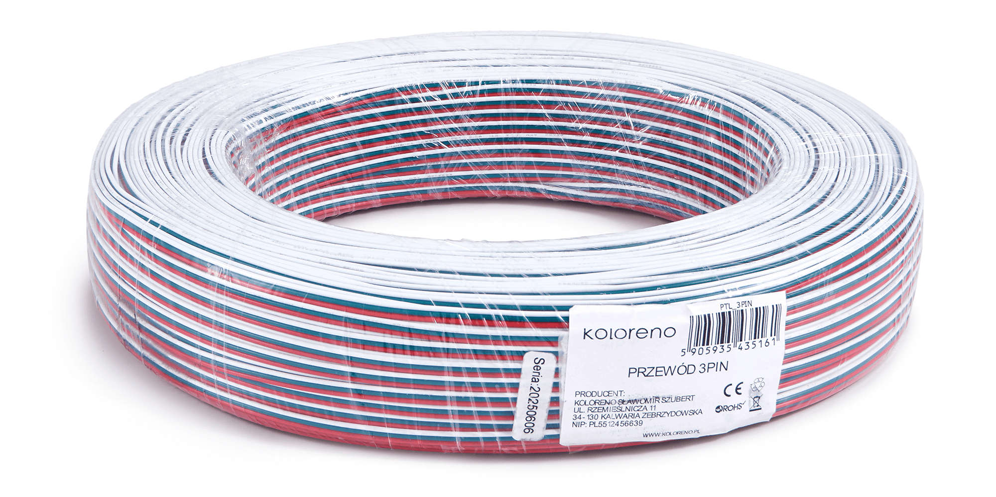 Przewód 3PIN sprzedawany na metry