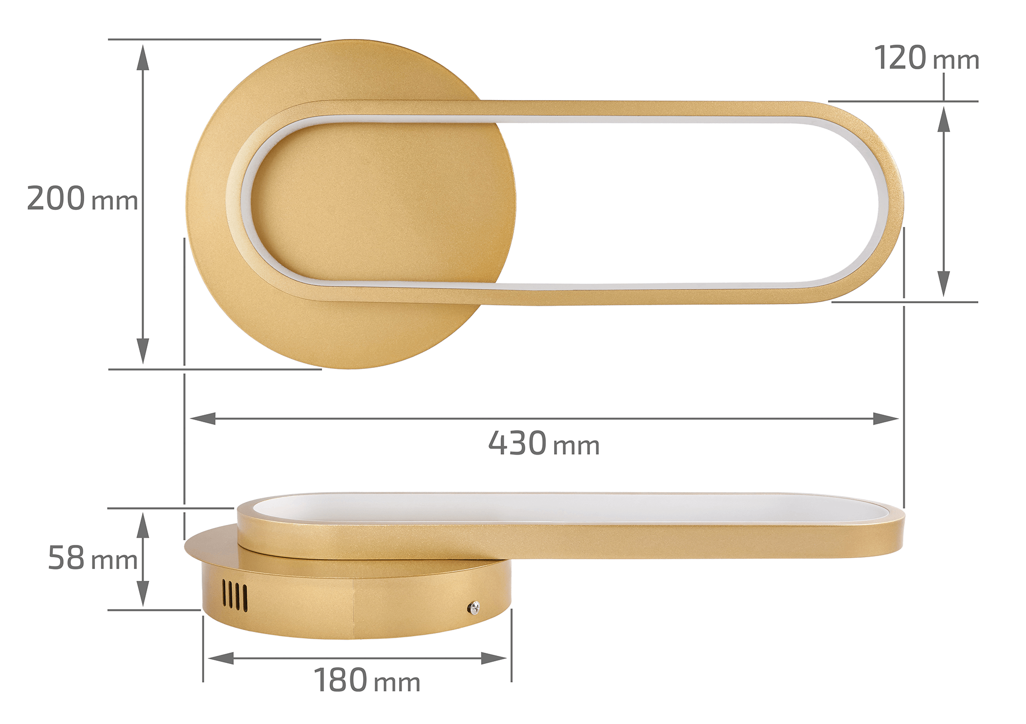 Dimensiunile aplicei Goldimo 13W