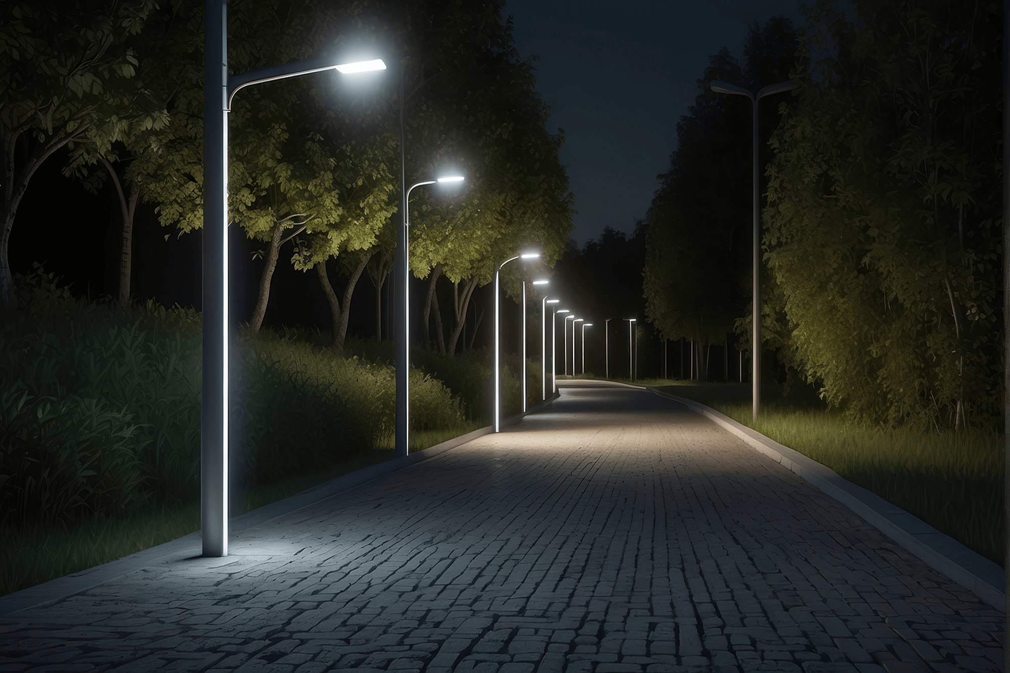 Lampă stradală LED – soluție modernă cu senzor de amurg